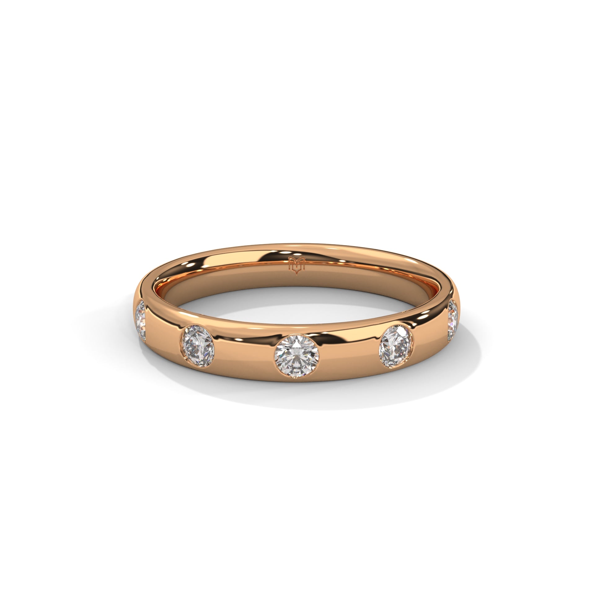 Inlay Diamond Ring