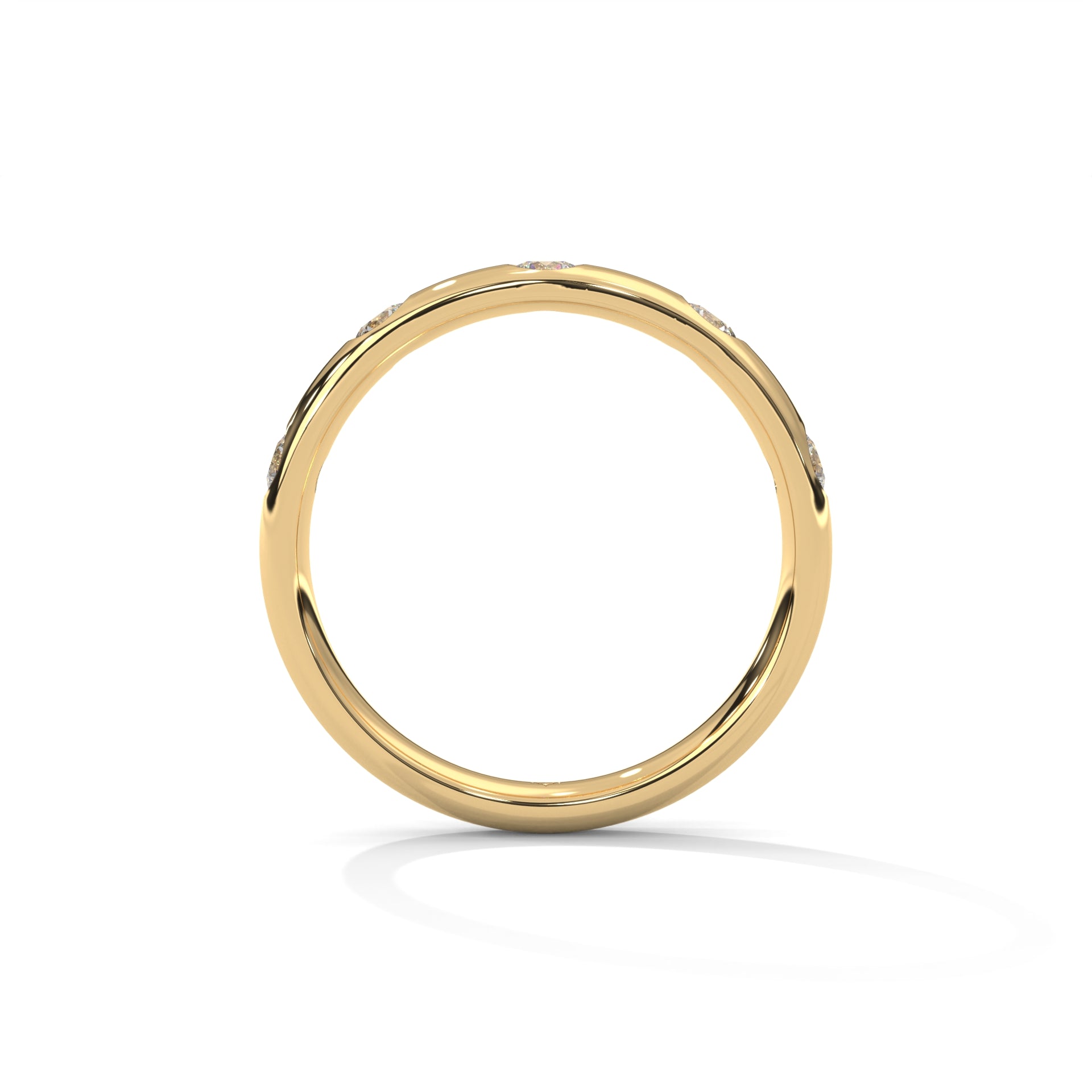 Inlay Diamond Ring