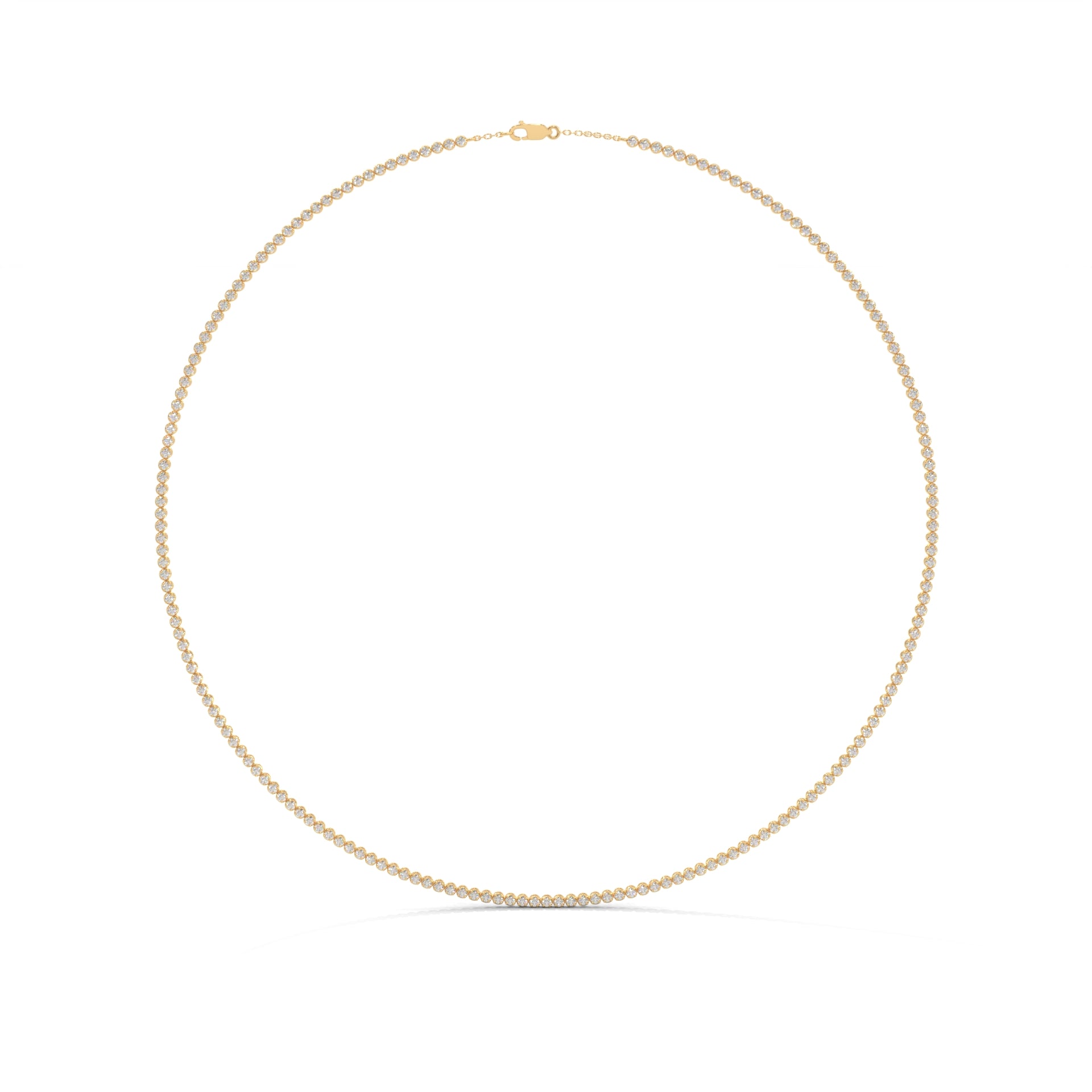Mini Diamond Tennis Necklace