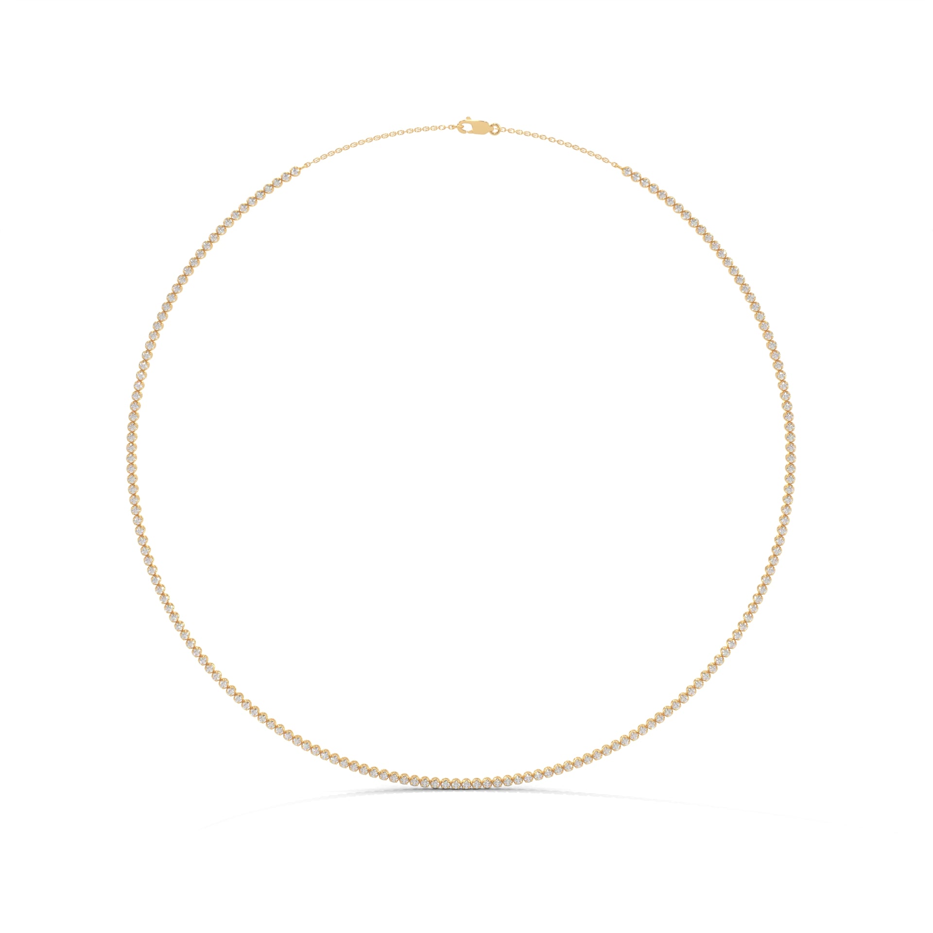 Mini Diamond Tennis Necklace
