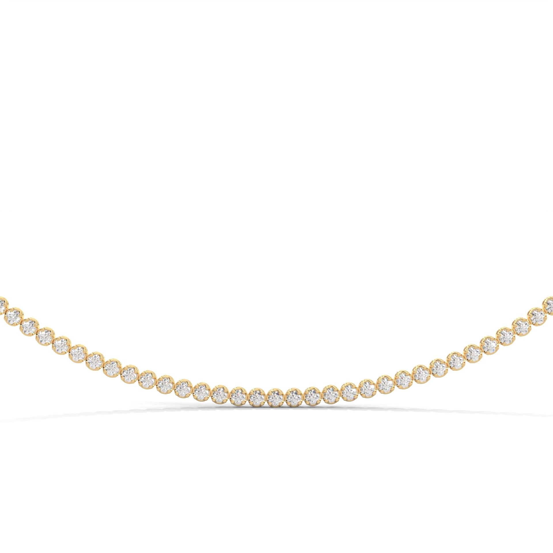 Mini Diamond Tennis Necklace
