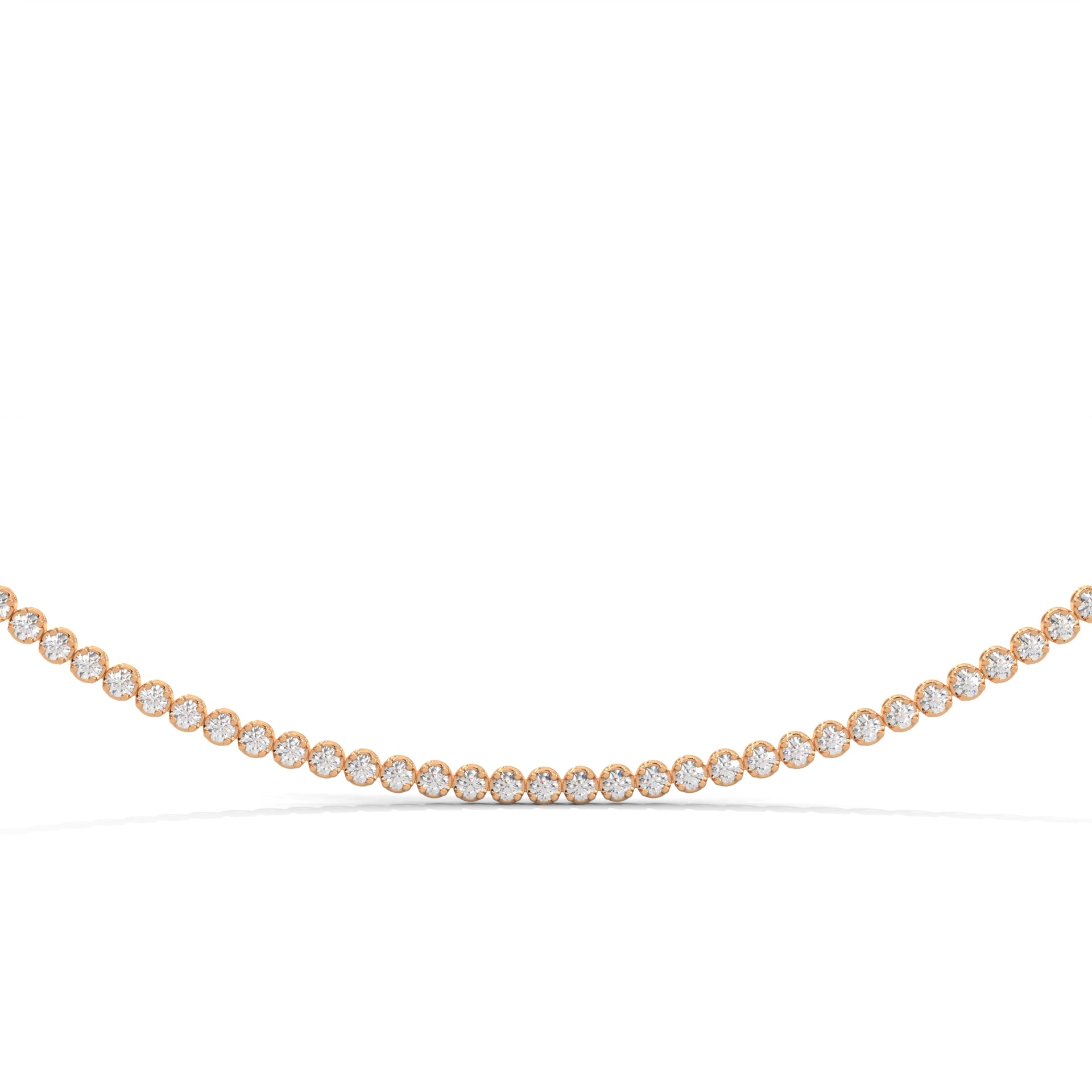 Mini Diamond Tennis Necklace