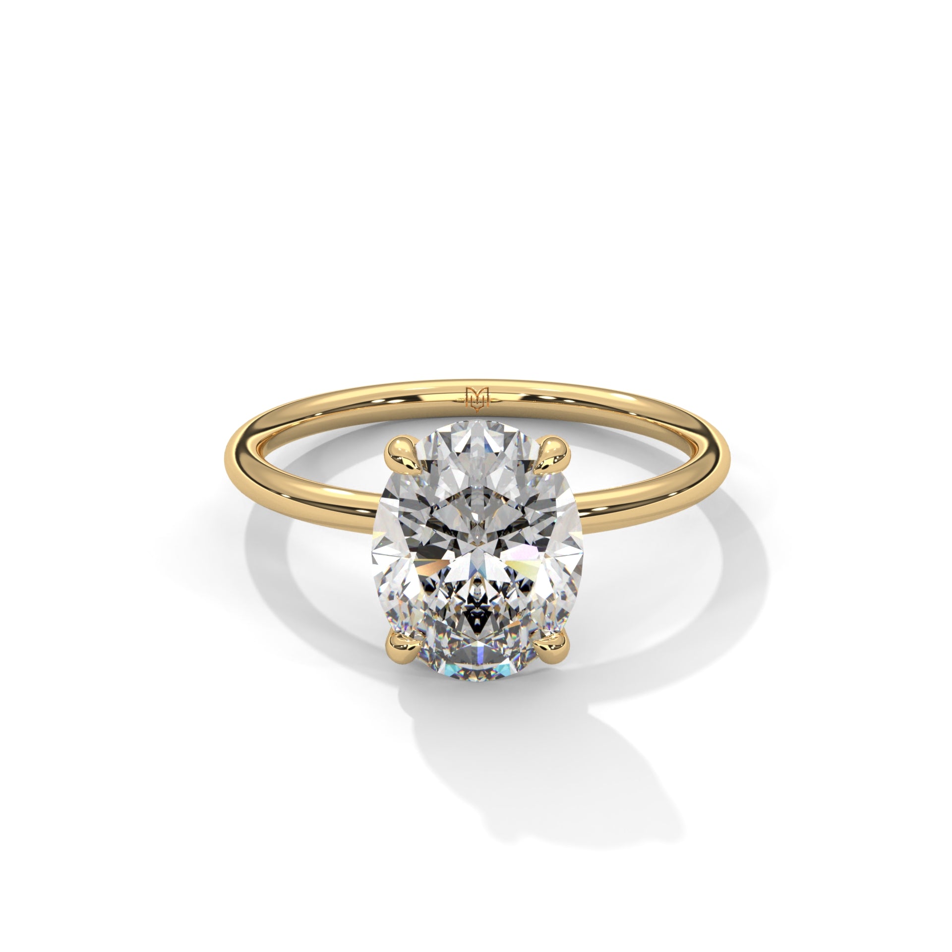 Oval Diamond Ring
