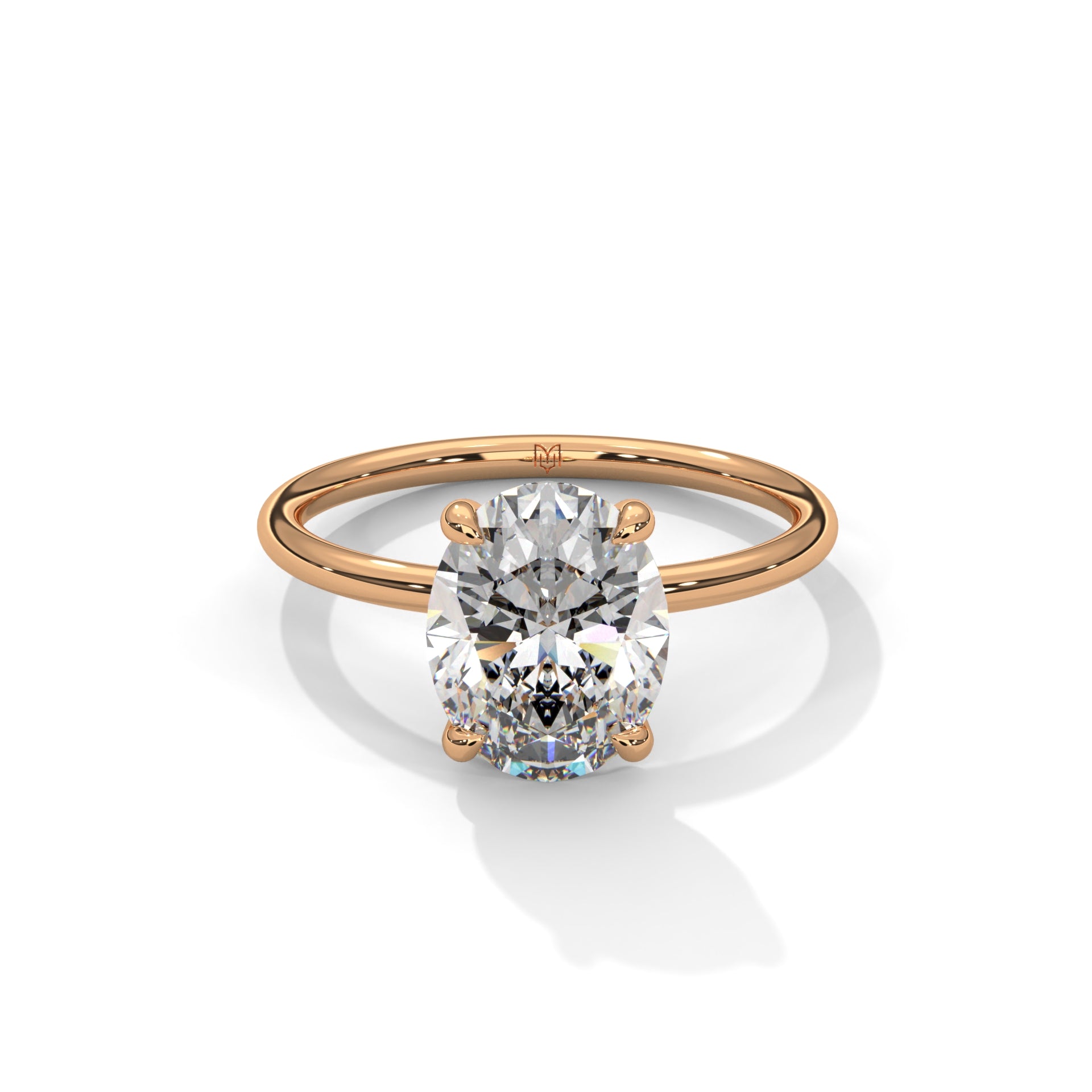 Oval Diamond Ring