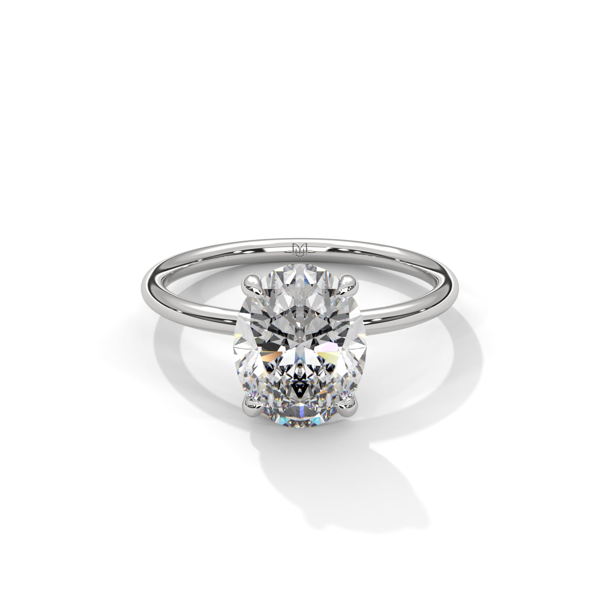 Oval Diamond Ring