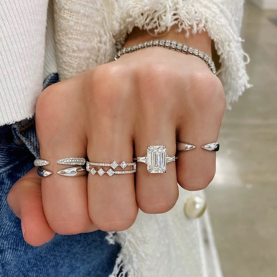 Diamond Claw Ring