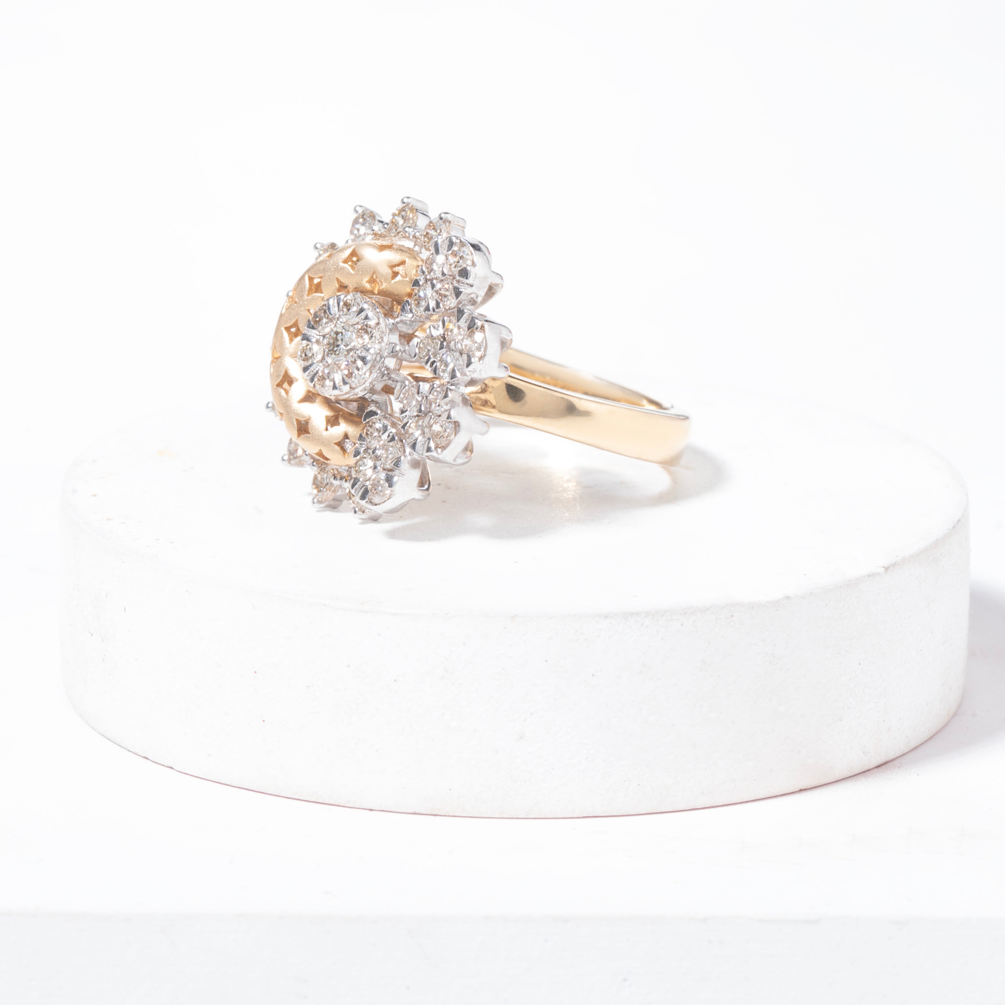 Crown Diamond Ring