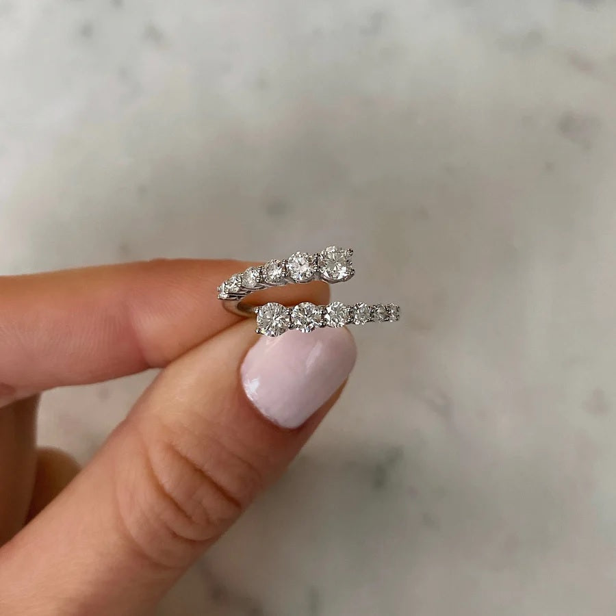 Grand Diamond Wrap Ring