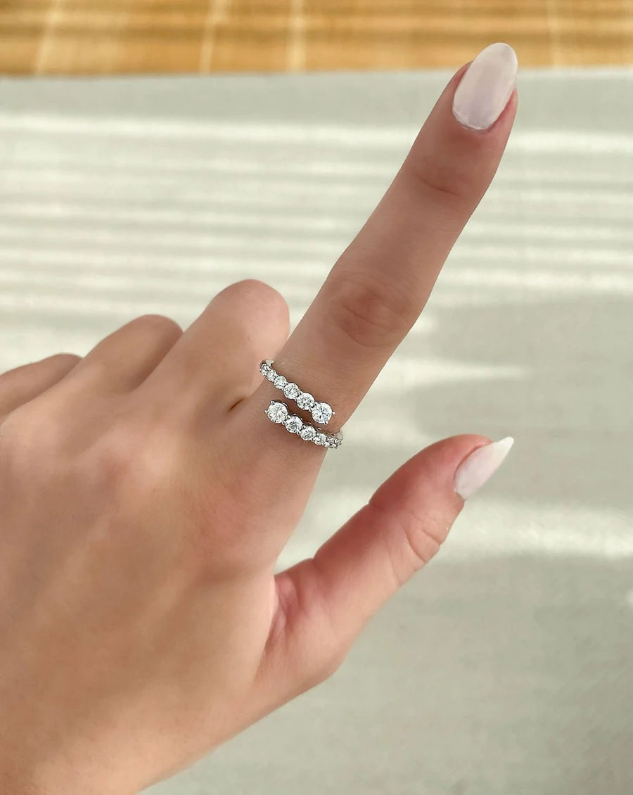 Grand Diamond Wrap Ring