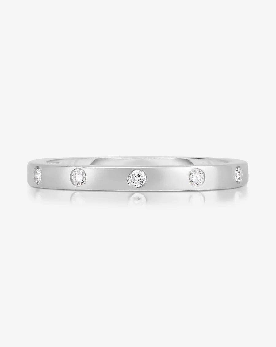 Inlay Diamond Ring