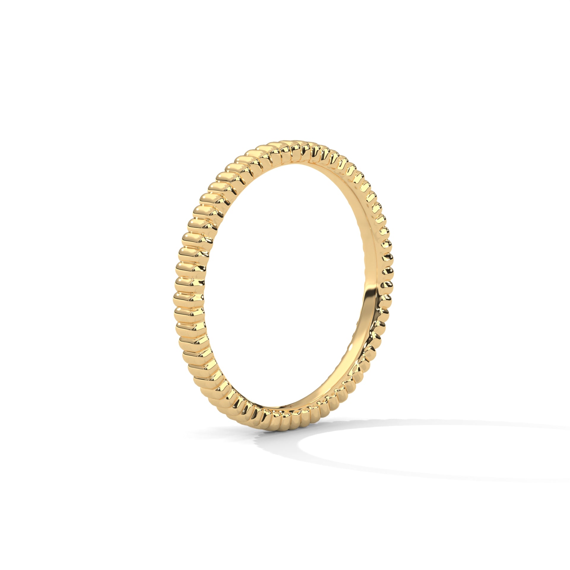 Ribbed Ring - 2mm