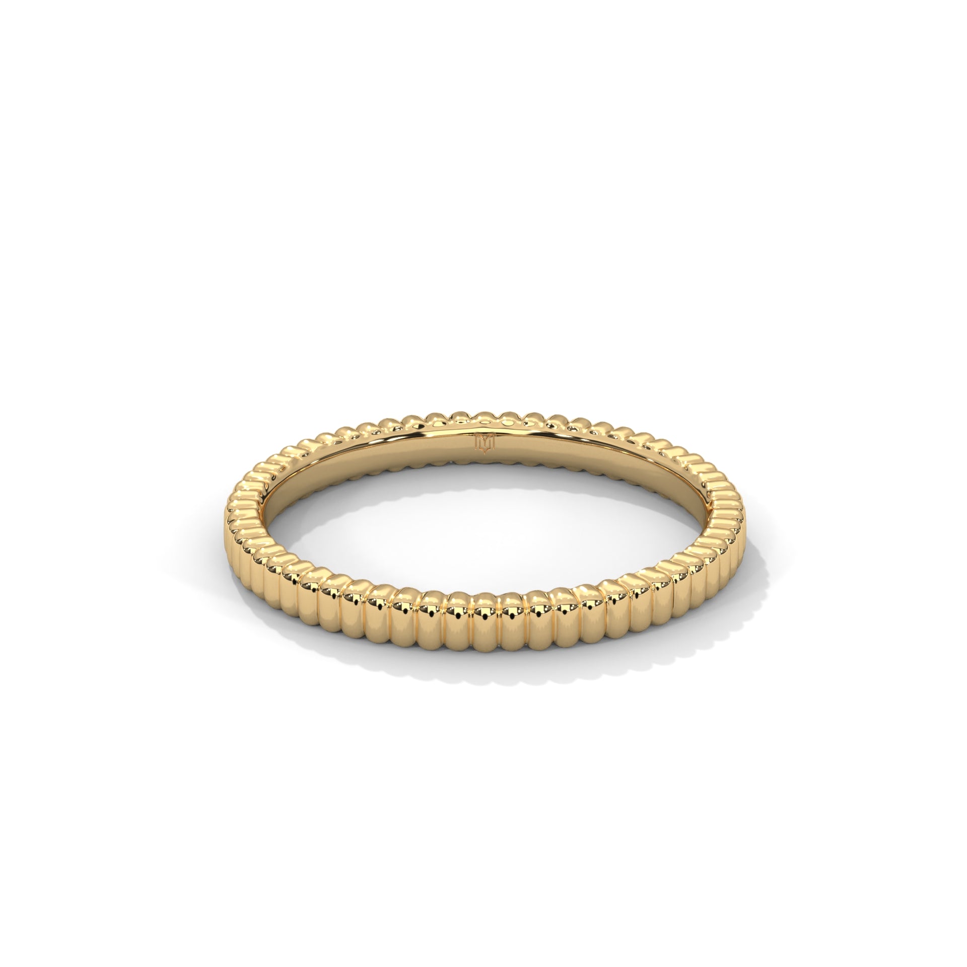 Ribbed Ring - 2mm