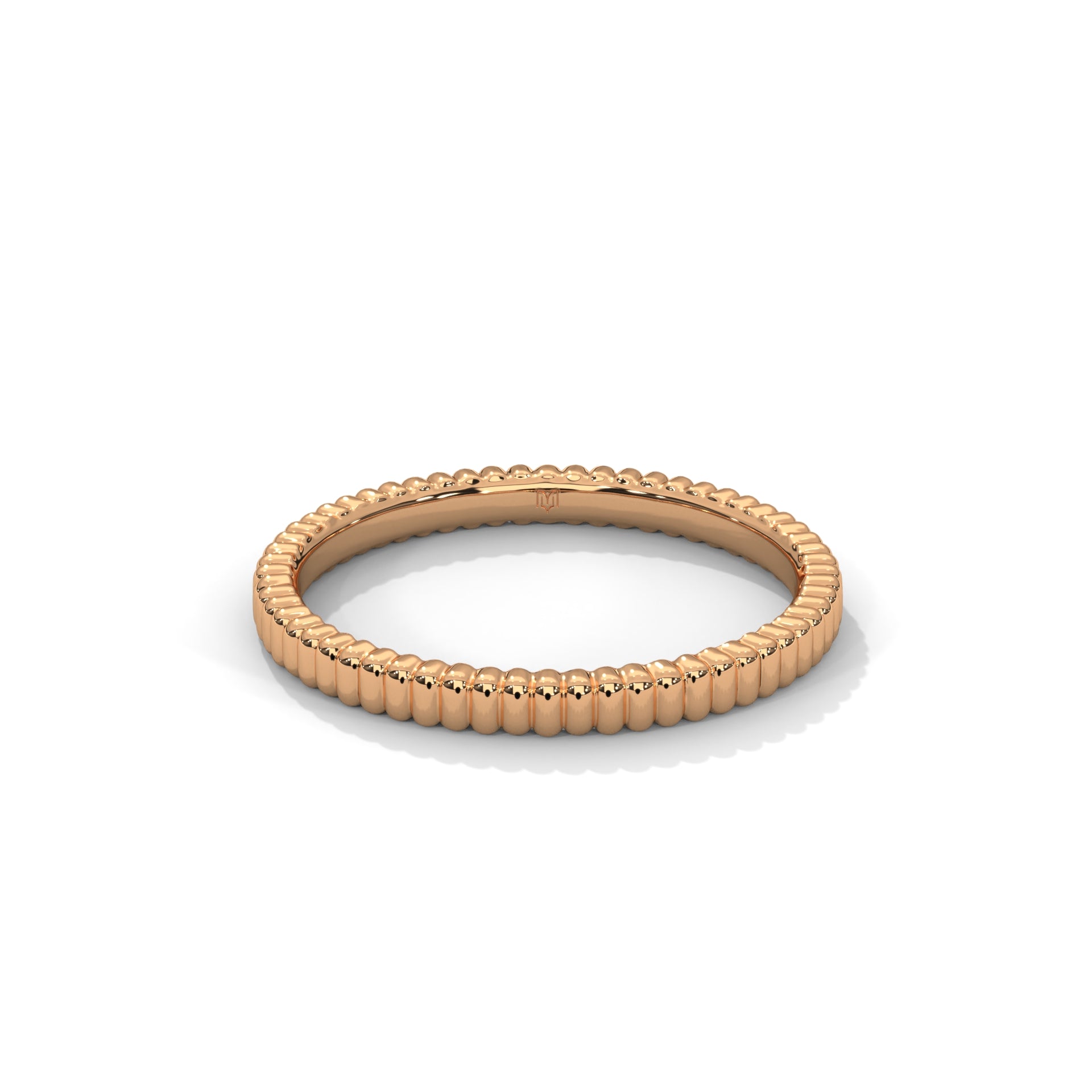 Ribbed Ring - 2mm