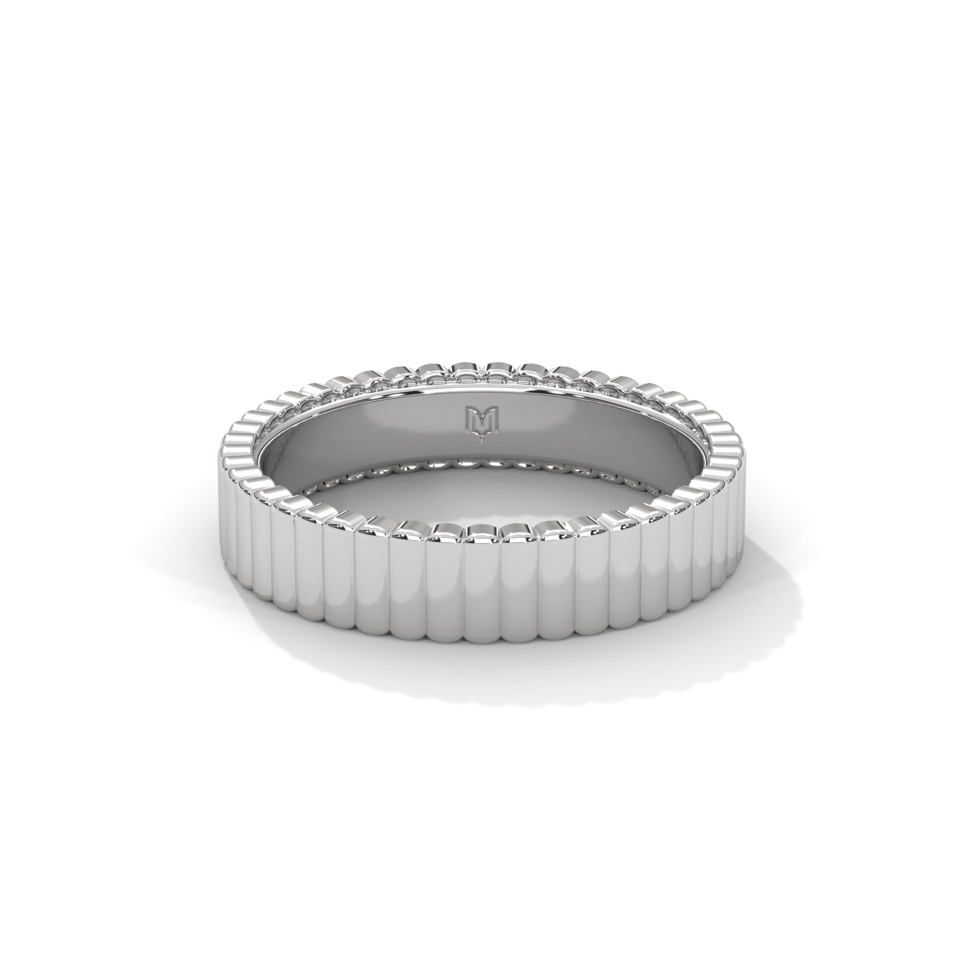 Ribbed Ring - 4mm