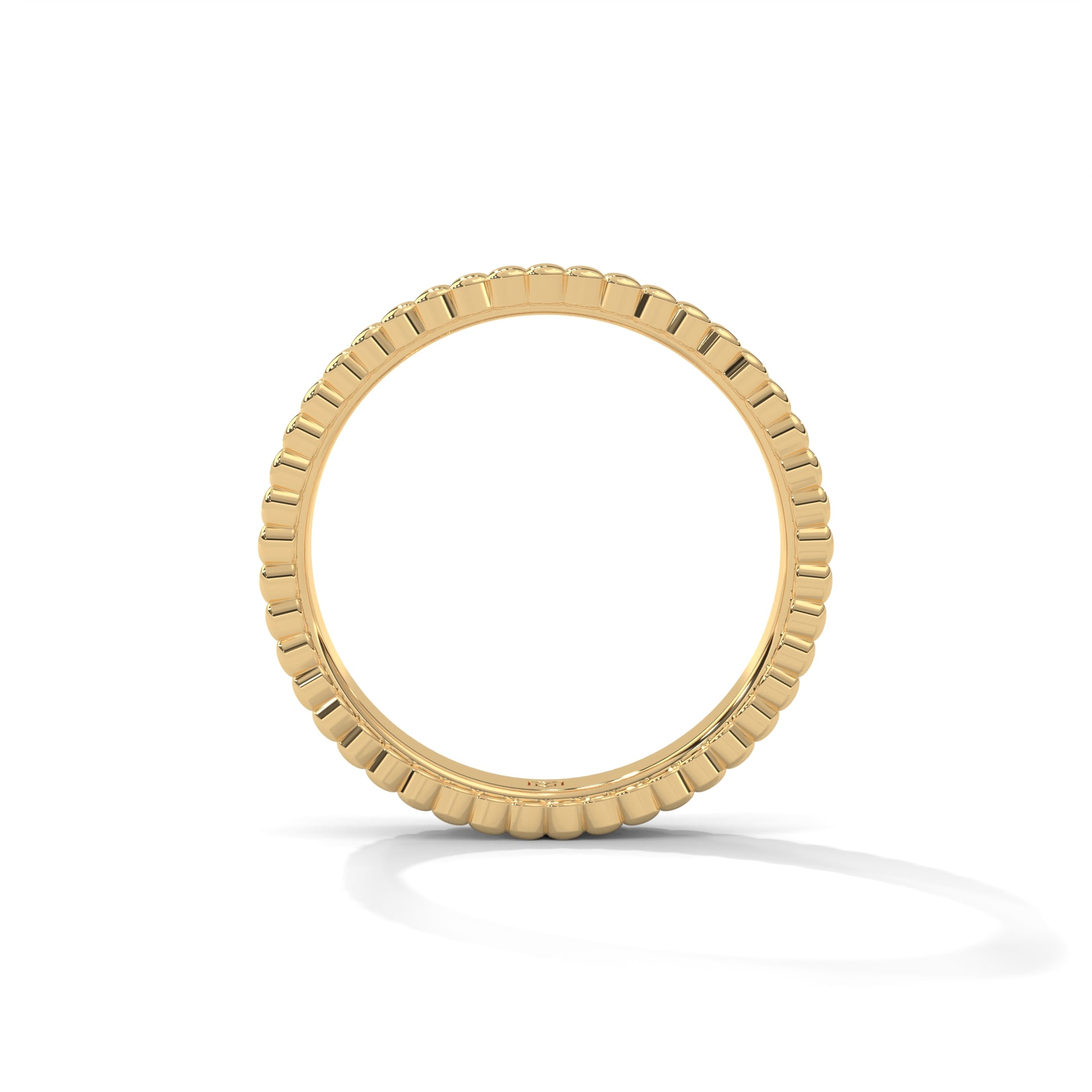 Ribbed Ring - 4mm