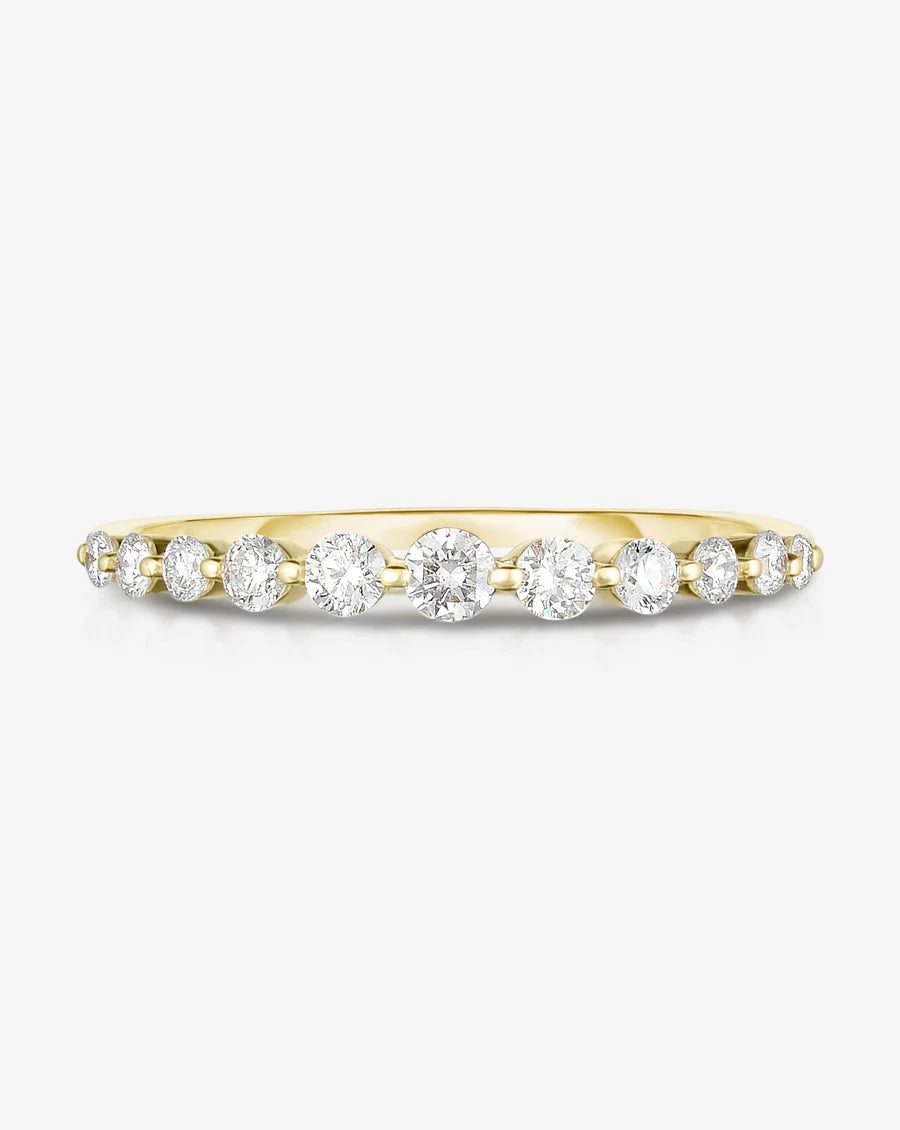 Single Prong Diamond Ring