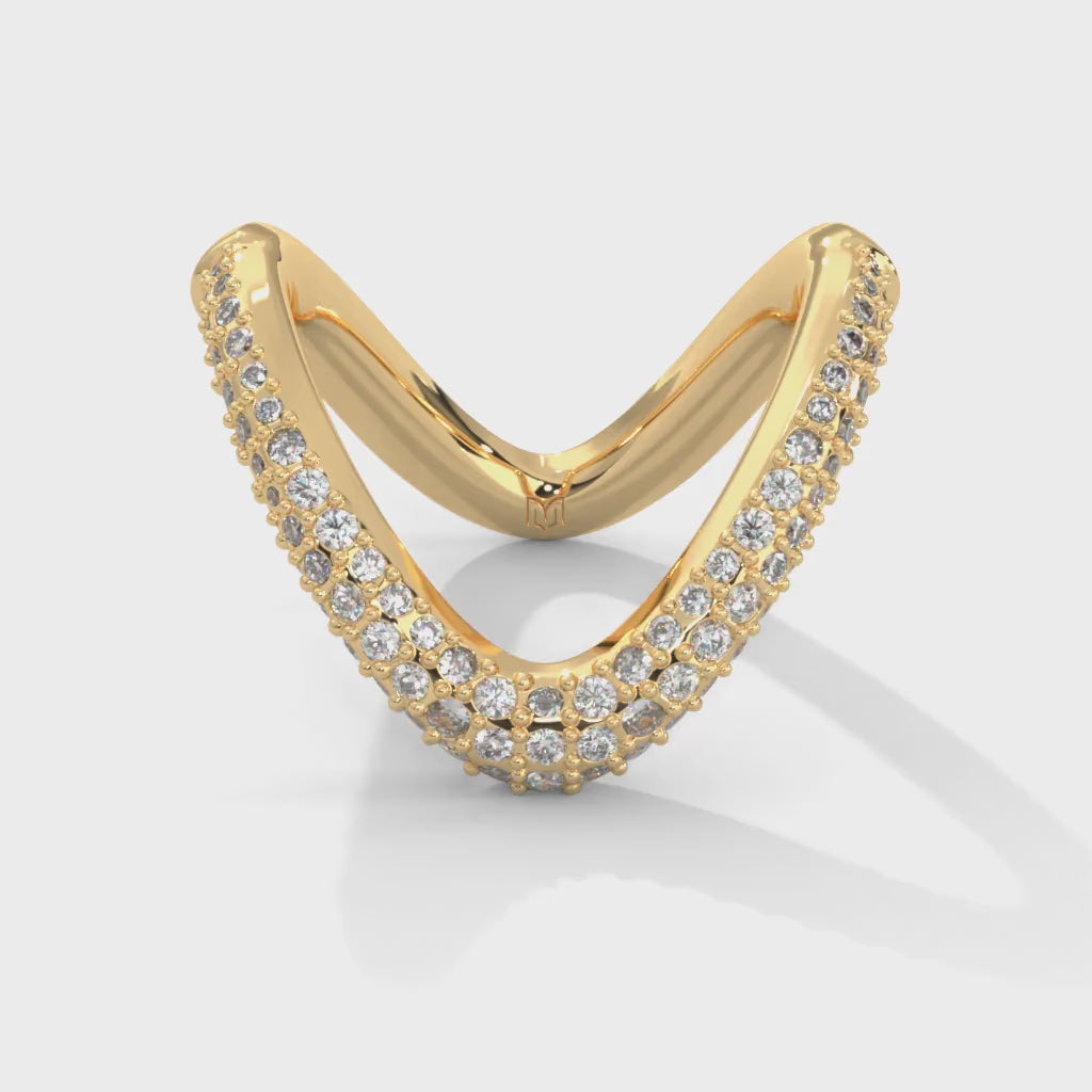 U Diamond Ring