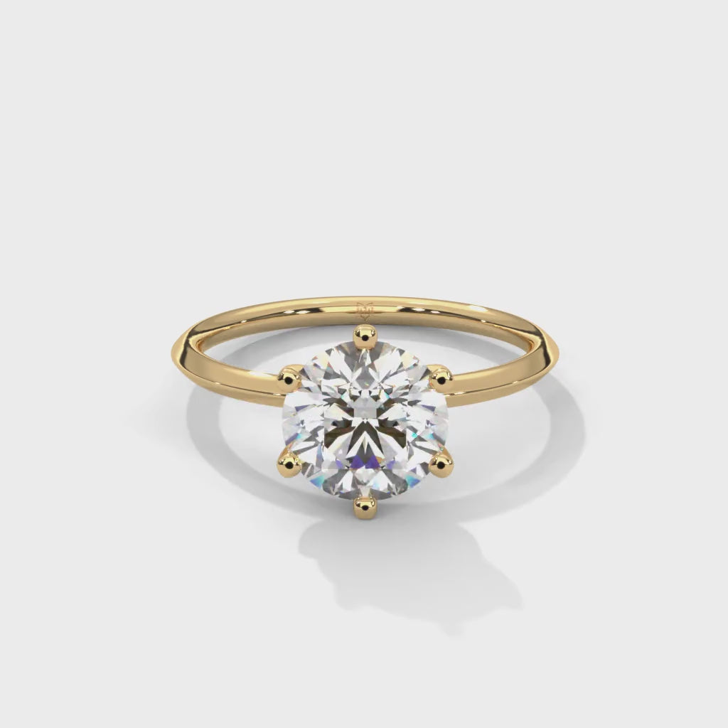 Round Diamond Ring