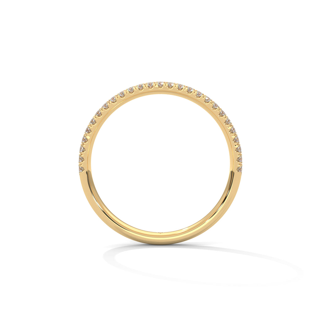 Double Row Pave Ring