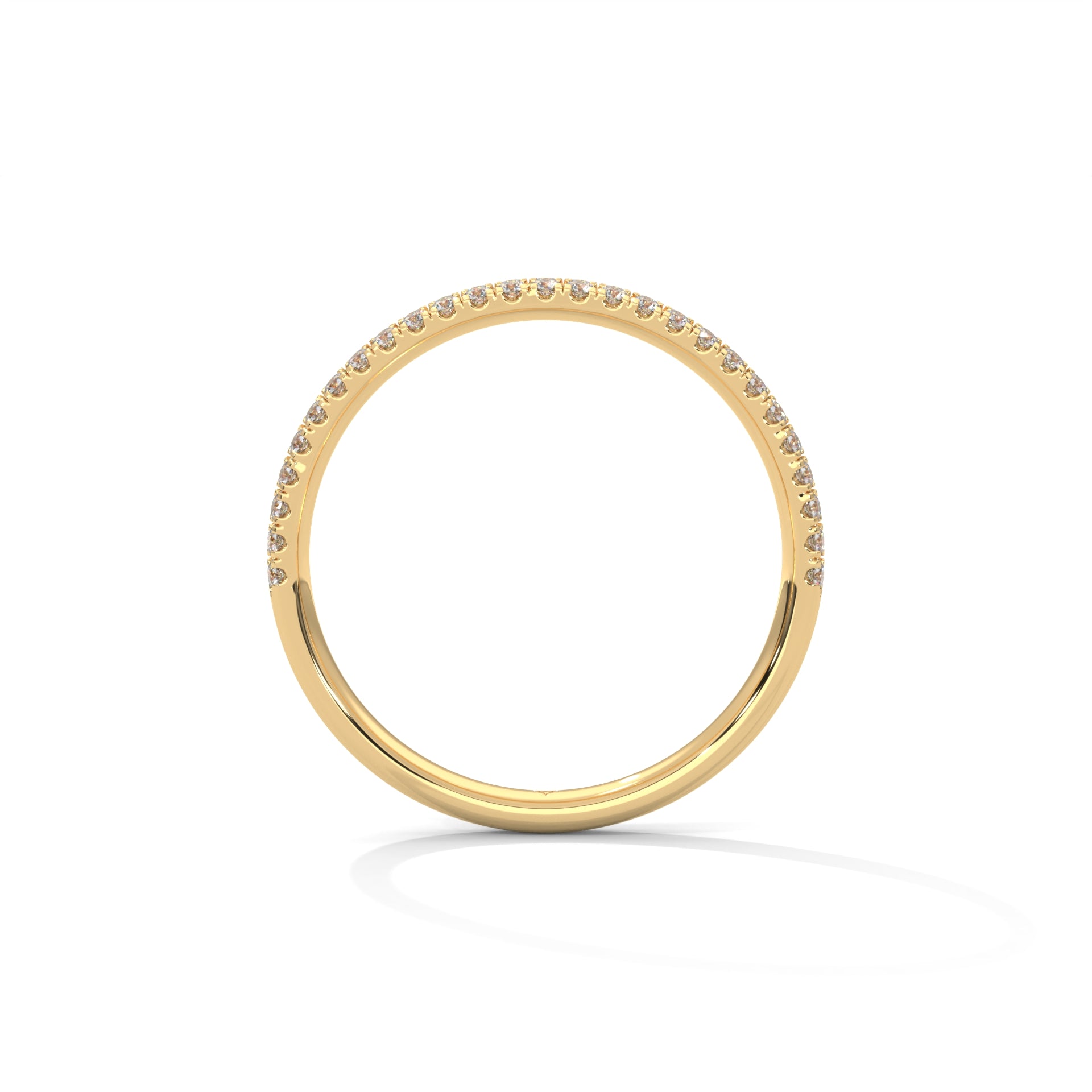 Double Row Pave Ring