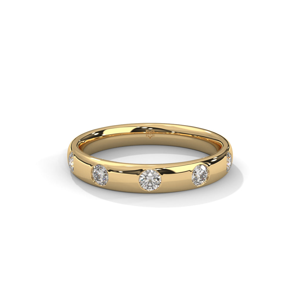 Inlay Diamond Ring