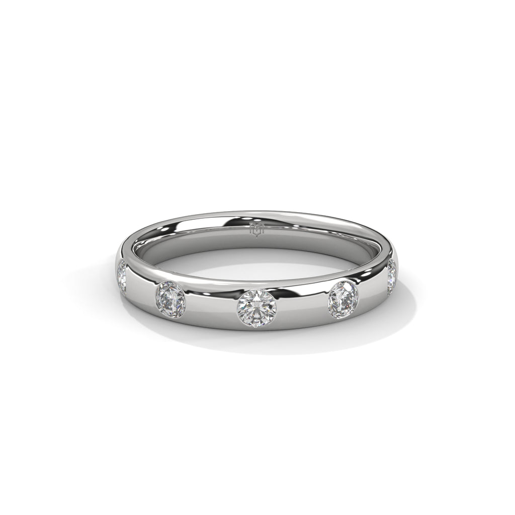 Inlay Diamond Ring