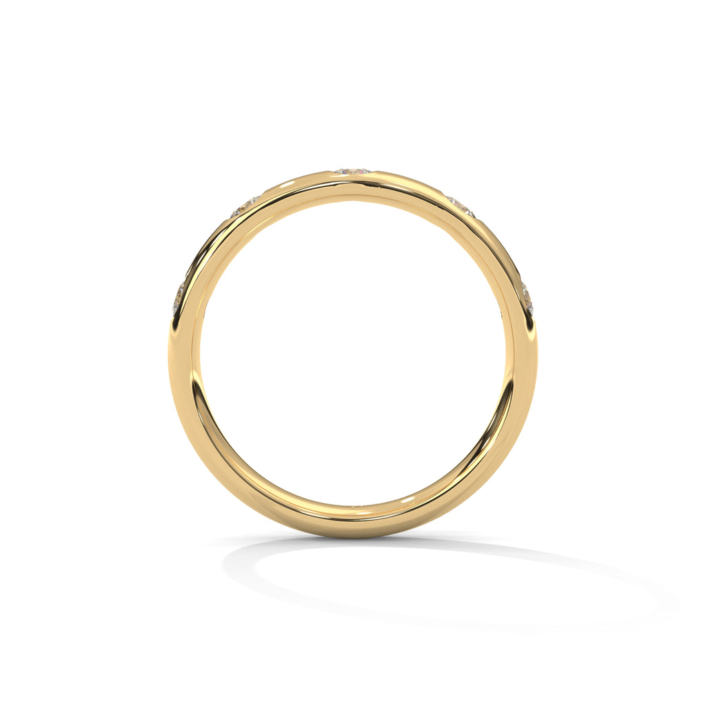 Inlay Diamond Ring