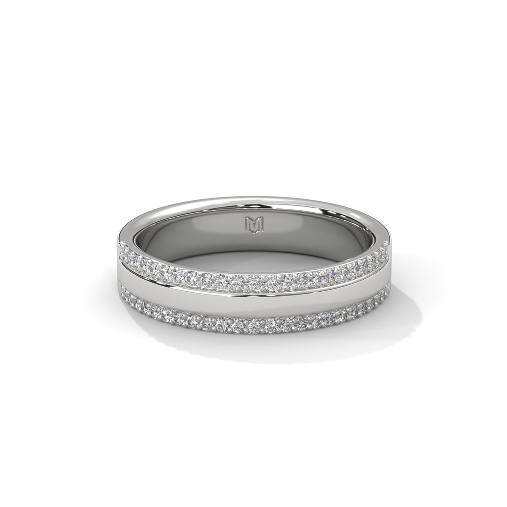 Diamond Border Ring