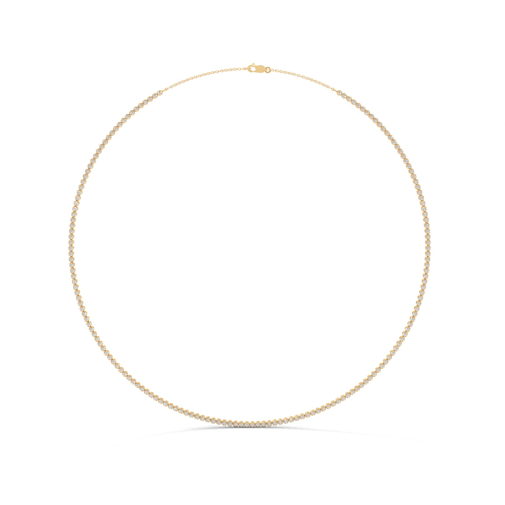 Mini Diamond Tennis Necklace