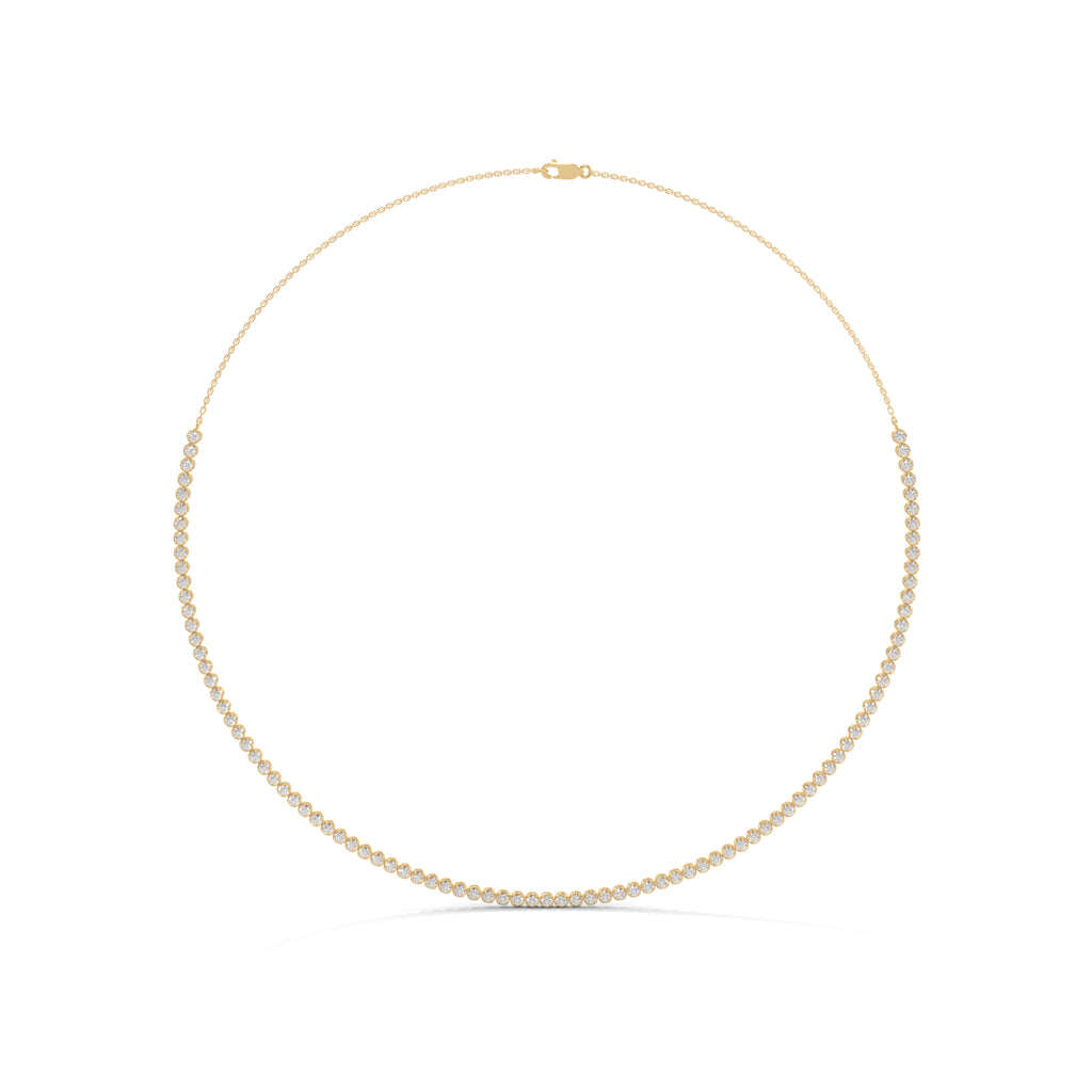 Mini Diamond Tennis Necklace