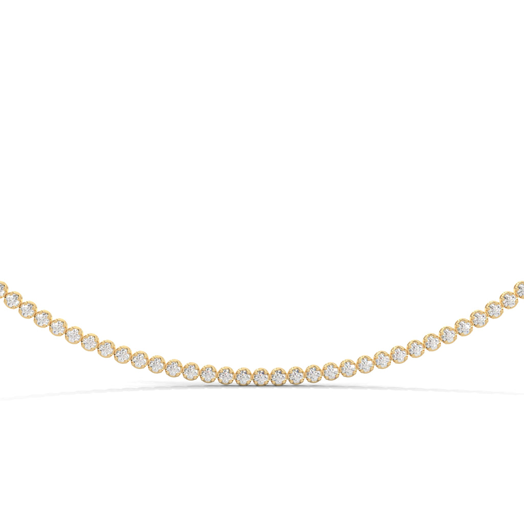 Mini Diamond Tennis Necklace