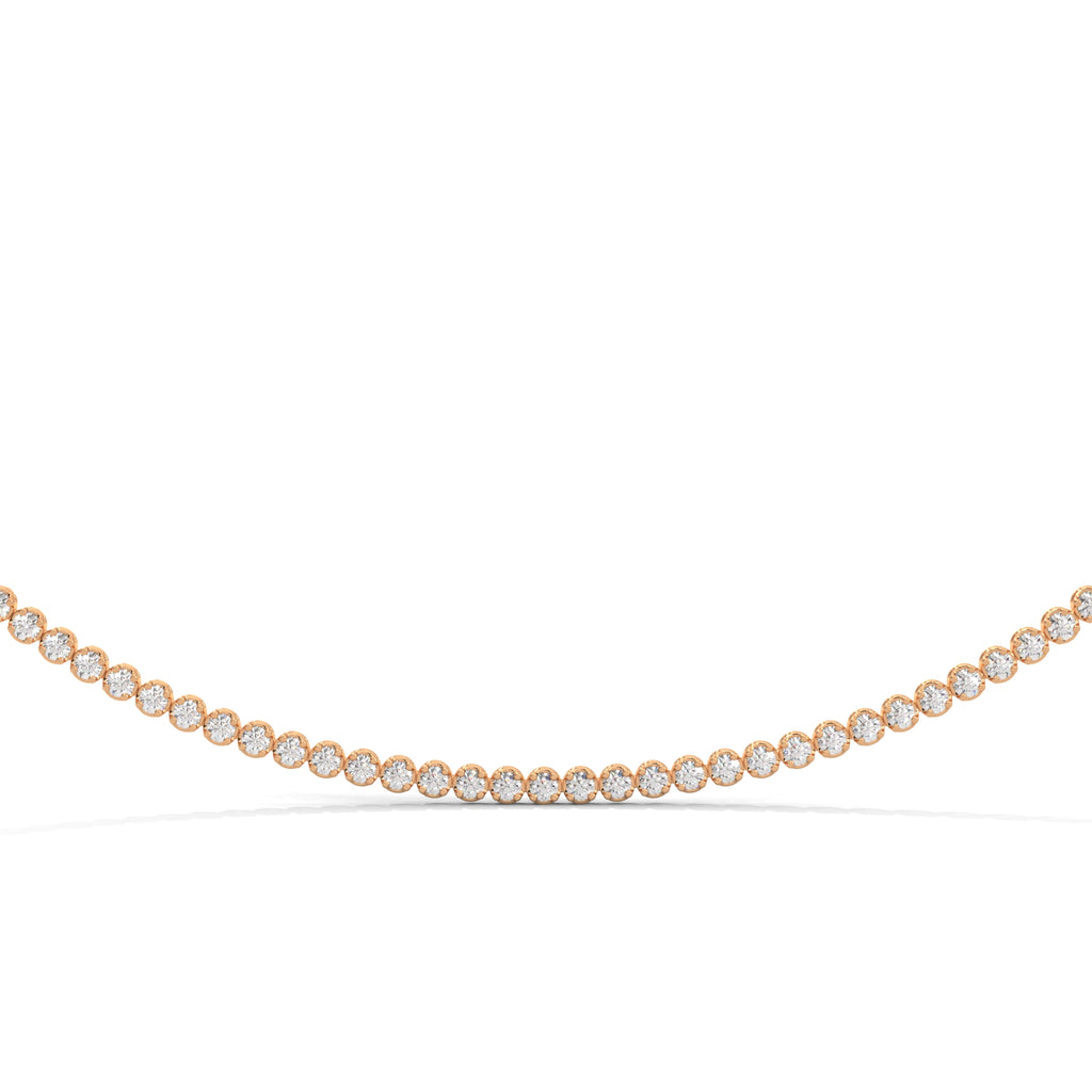 Mini Diamond Tennis Necklace