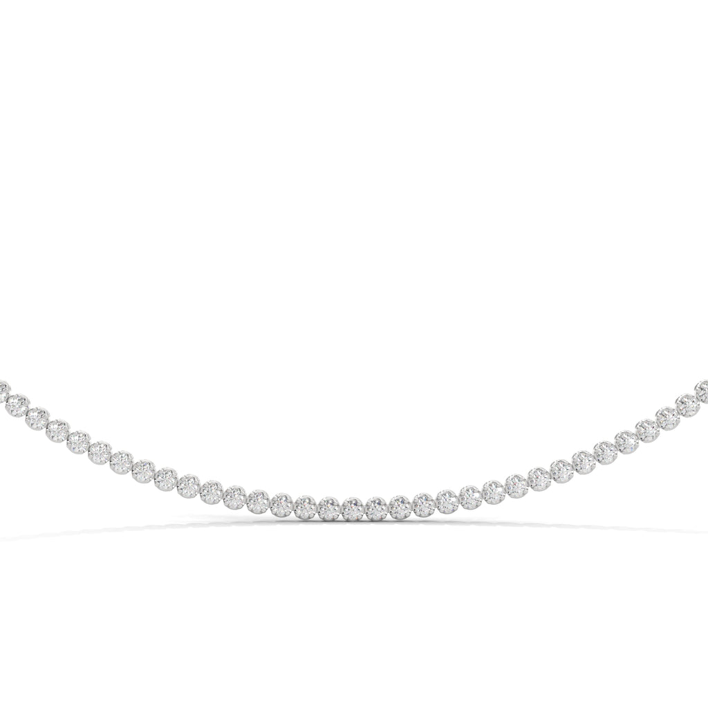 Mini Diamond Tennis Necklace