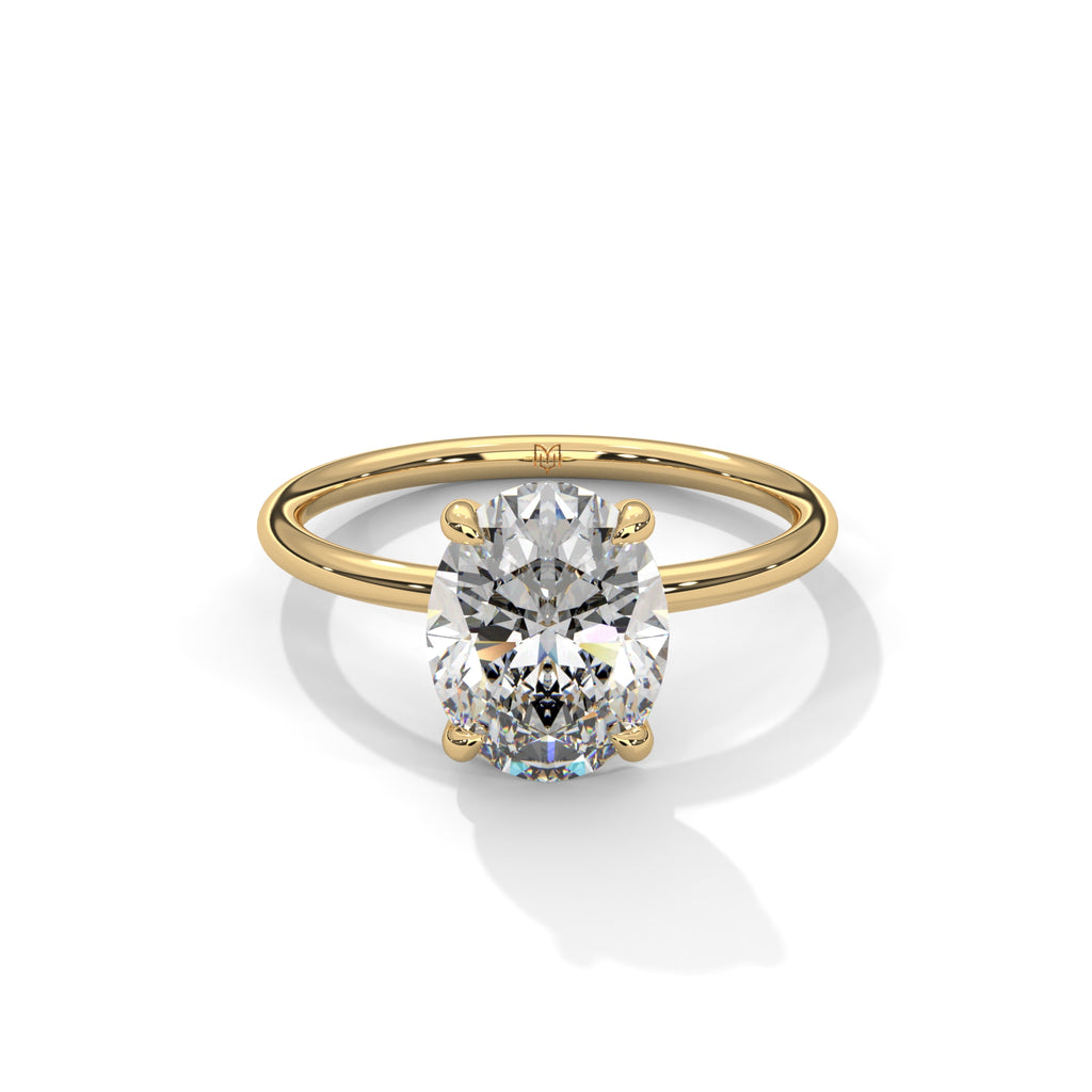 Oval Diamond Ring