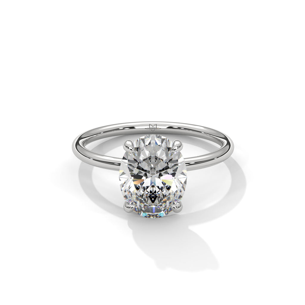 Oval Diamond Ring