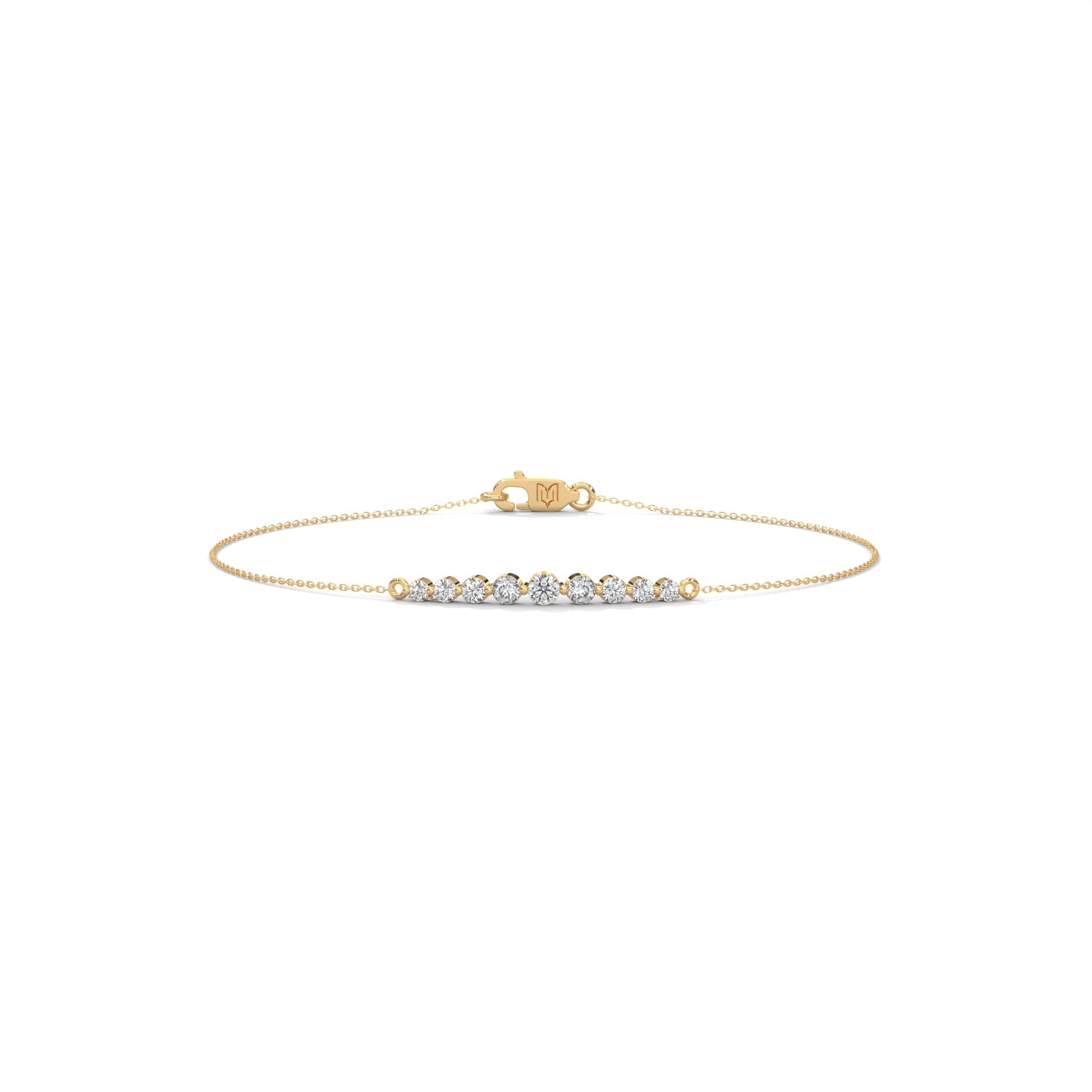 Single Prong Diamond Bracelet