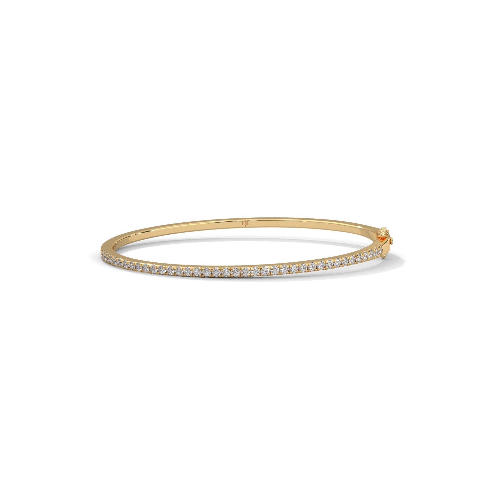 Half Eternity Diamond Bangle