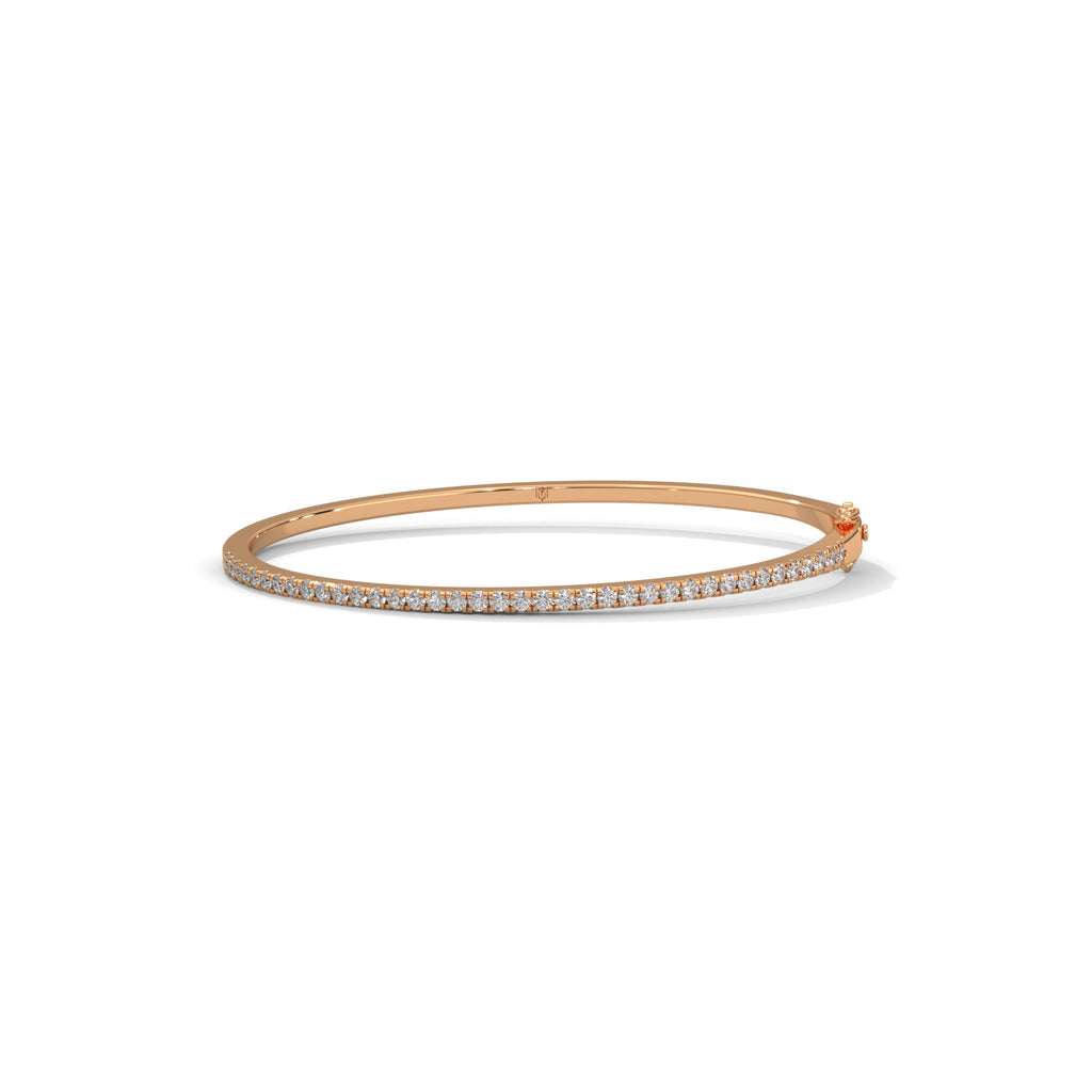 Half Eternity Diamond Bangle