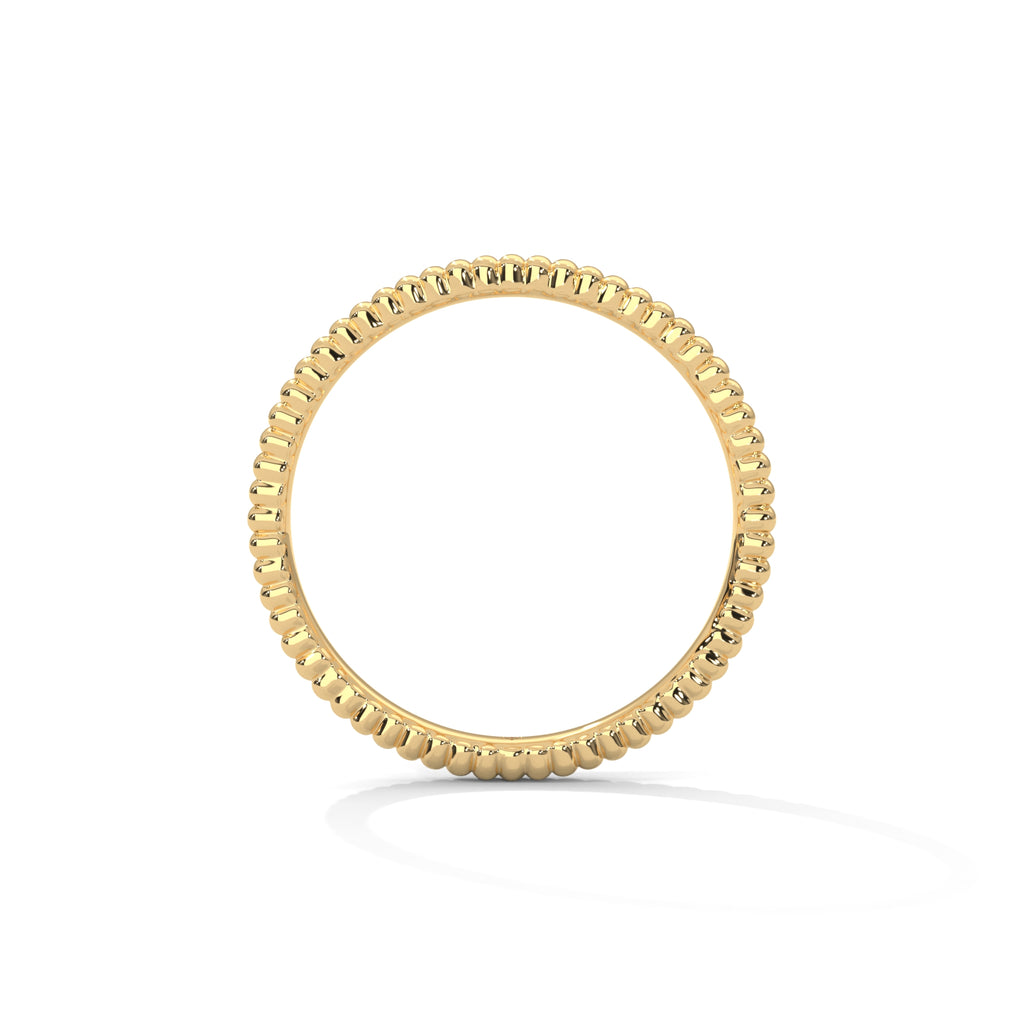 Ribbed Ring - 2mm