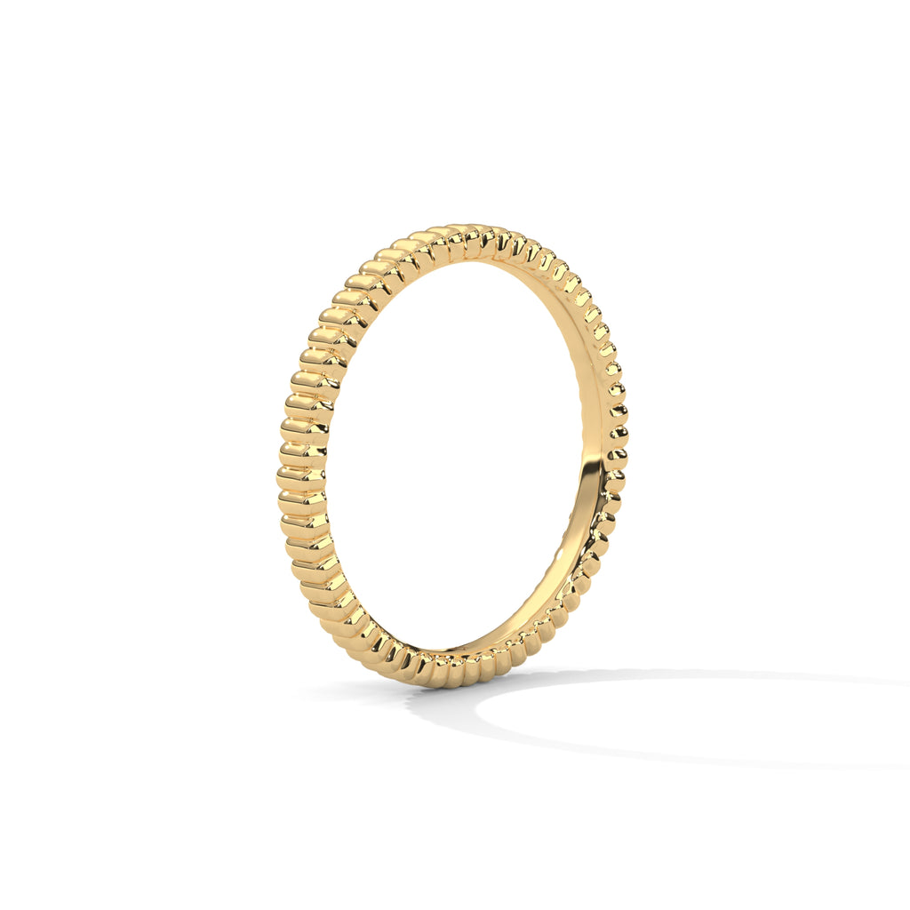 Ribbed Ring - 2mm