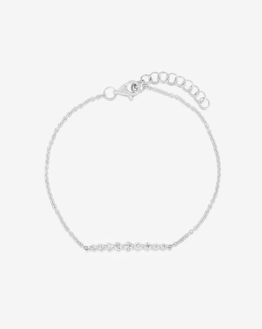 Single Prong Diamond Bracelet