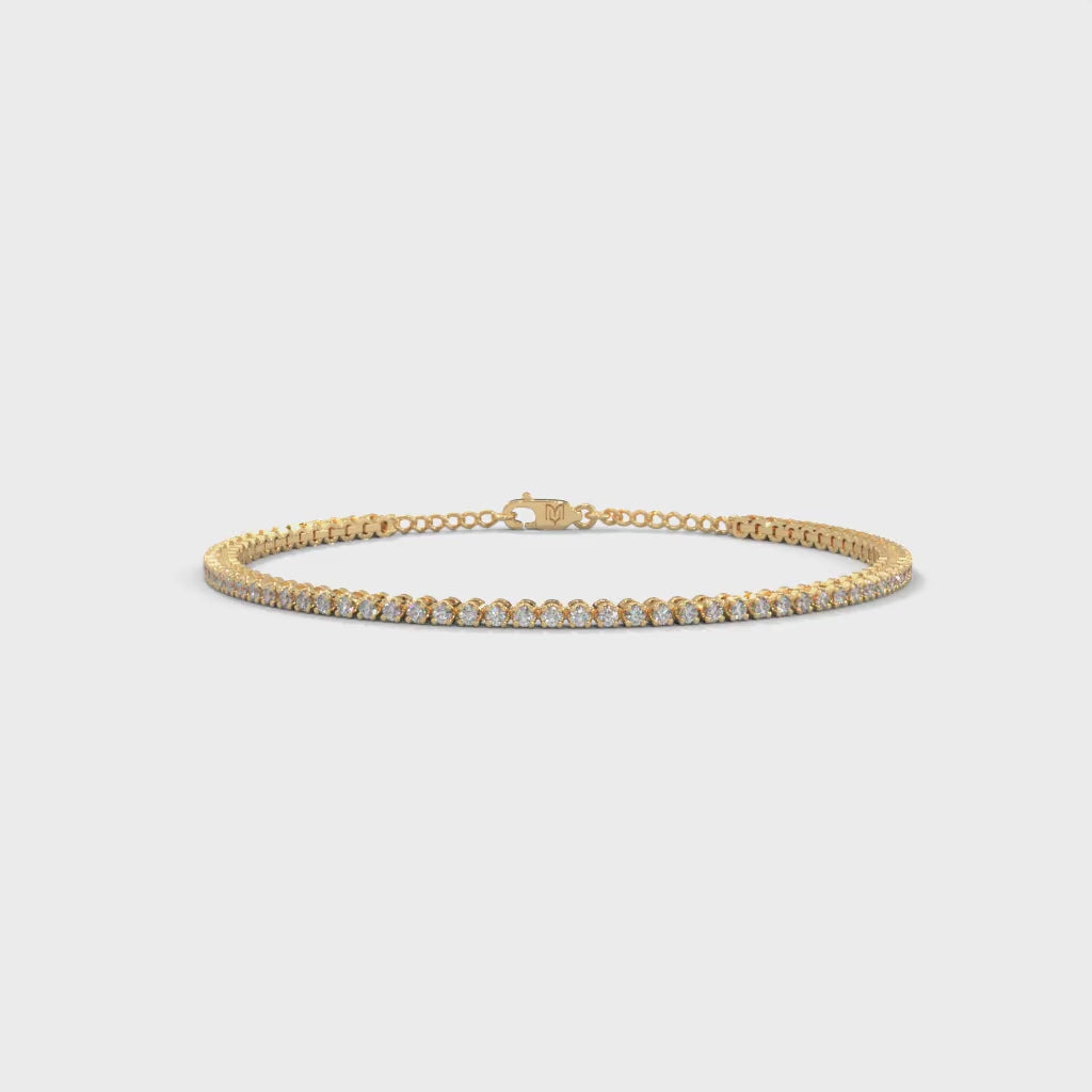 Mini Diamond Tennis Bracelet